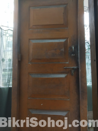 Old Solid Wooden Door